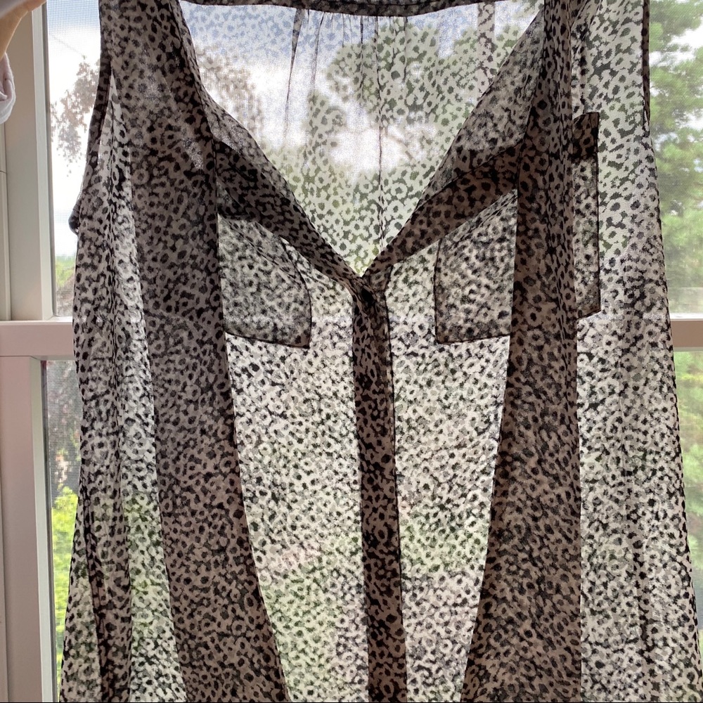 Gap Sheer Blouse